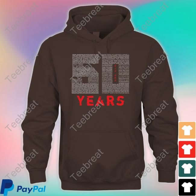 Official 50 Years Hip Hop Crewneck Sweatshirt
