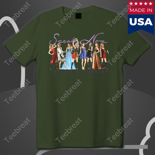 Speak Now Taylor's Version Eras White Crewneck