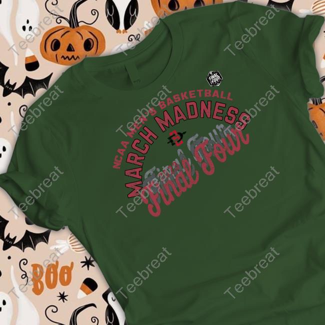 Official San Diego State Aztecs 2023 March Madness Final Four Script Tee