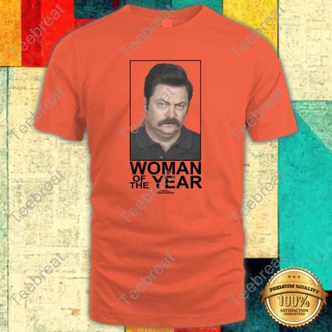 Weird Thrift Store Shirts Woman Of The Year Parks And Recreation Tee Shirt Strangethrift Official Woman Of The Year Parks And Recreation Hooded Sweatshirt