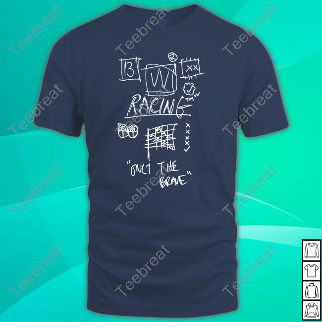 Official Racing Only The Brave T Shirt