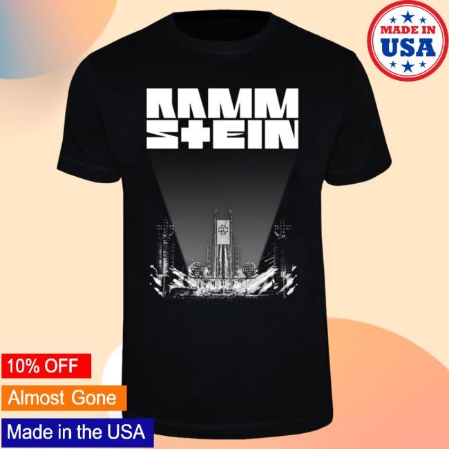 Official Rammstein Merch Store Rammstein Attractive Shirt ”Bühne”
