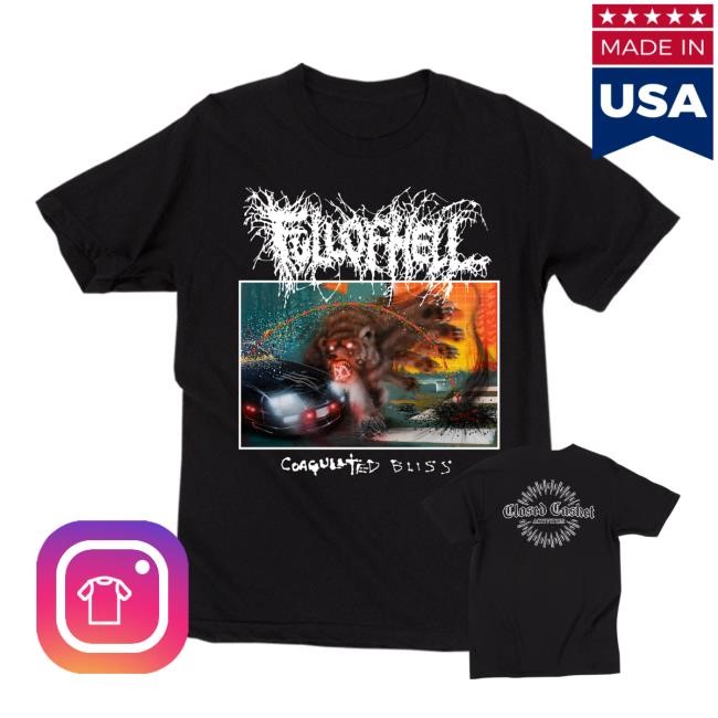 Official Full Of Hell Shop Merch Full of Hell - Upward To Bliss Tee