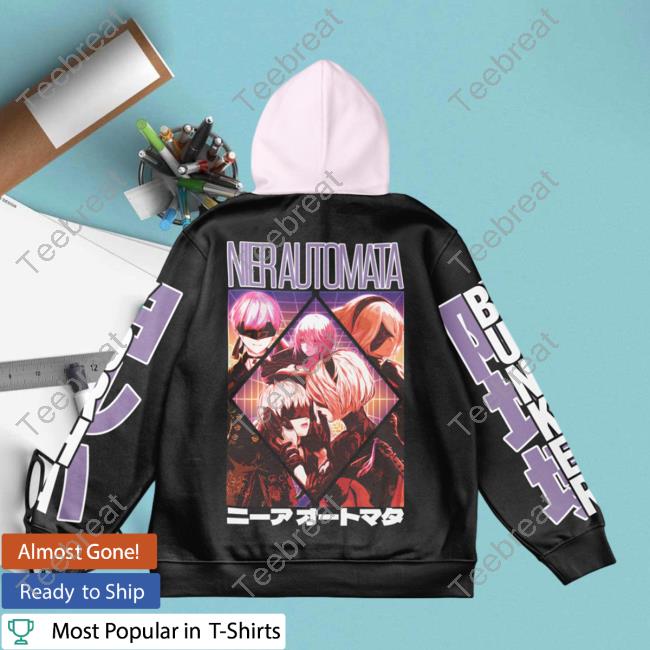 Official Anime Ape Clothing Yorha Units Nier Automata Streetwear Sweaters Animeape