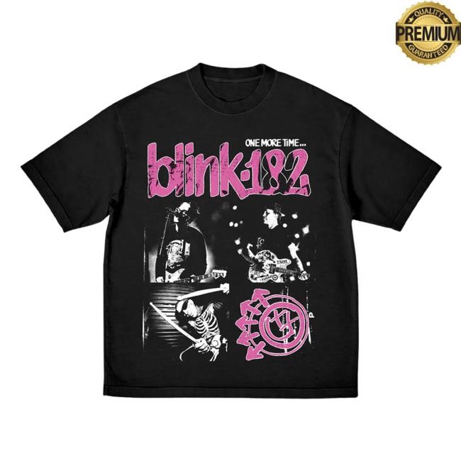 One More Time Photo New Tee - Blink-182 Official Store: Shop Merchandise