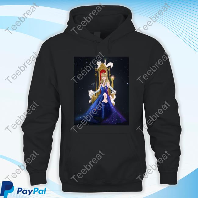 Official Alef Vernon Taylor Swift The Queen Universe T Shirt