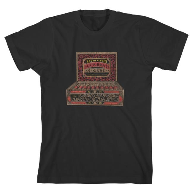 Kevin Gates Merch Cigar Box New Tee | Kevin Gates Official Store