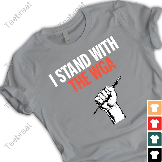 I Stand With The Wga Sweatshirt