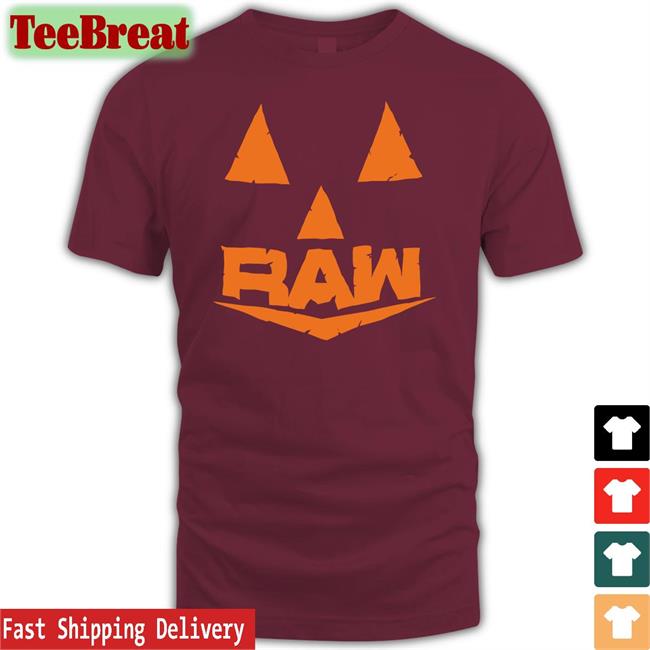 Wwe Shop Raw Halloween Jack O Lantern Long Sleeve T Shirt Ɔ Wrestling