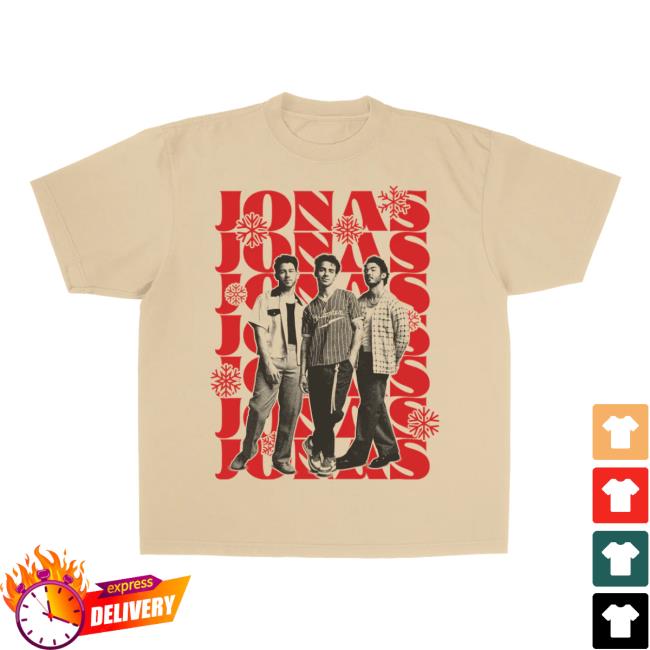 Jonas Brothers Merch Jonas Snow Red Shirts Jonasbrothers