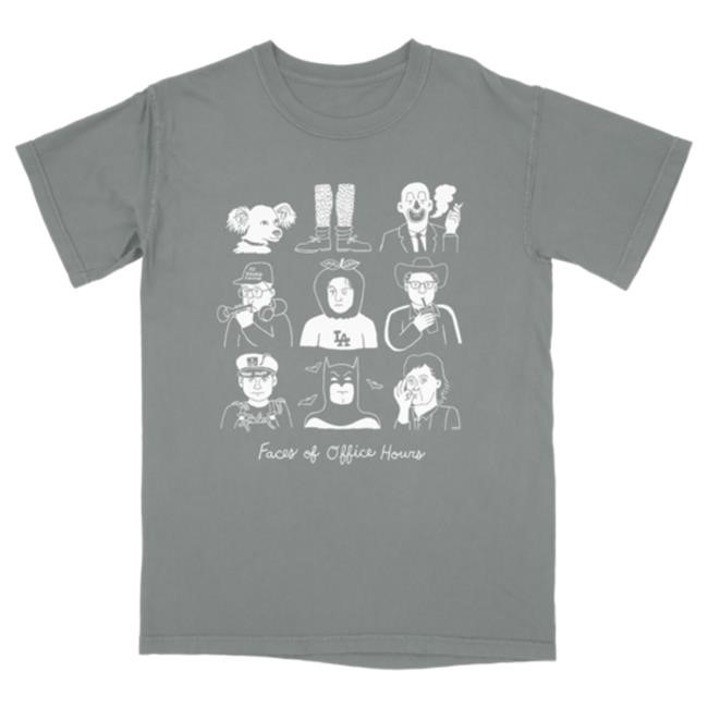 Official Merch Table Faces of Office Hours Shirts Merchtable