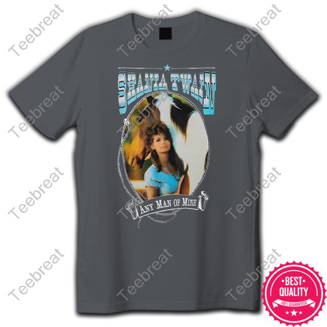 Shania Twain Any Man Of Mine Tours Shirt