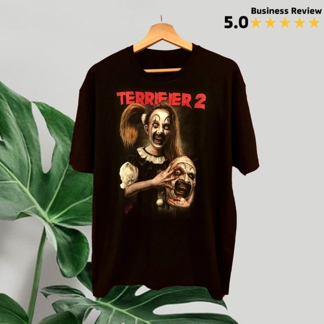 Official Little Pale Girl and Art Tee Shirt Terrifier Shop