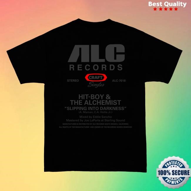 Hit-Boy & The Alchemist Slipping Into Darkness Tee ALC Records