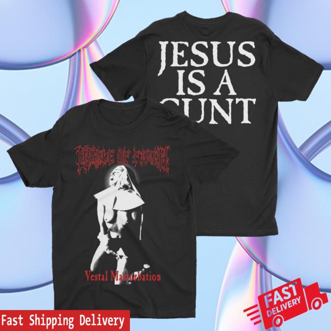 Official Night Shift Merch Indie Merch Store Cradle Of Filth - Vestal Masturbation Shirts NightShiftMerch IndieMerchStore