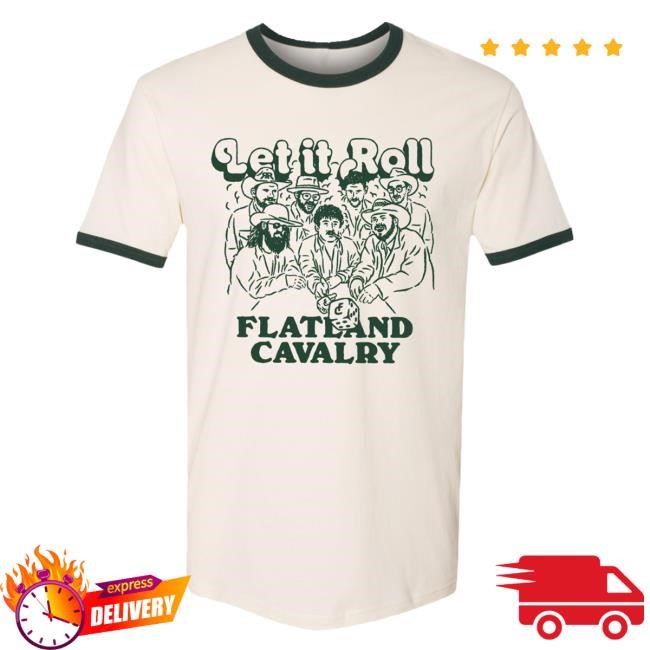 Flatland Cavalry Merch Store Flatland Cavalry Let It Roll Ringer Tees | Flatland Cavalry Clothing Shopflatlandcavalry