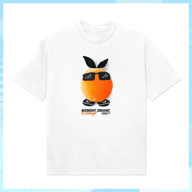 Official Midnight Organic Merch Mr Midnight Plush Tee Shirt