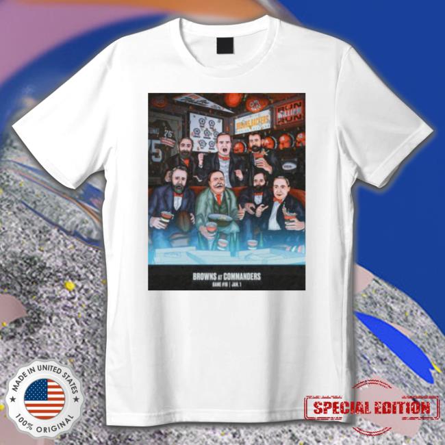 Cleveland Browns At Commanders Game 16 Shirt