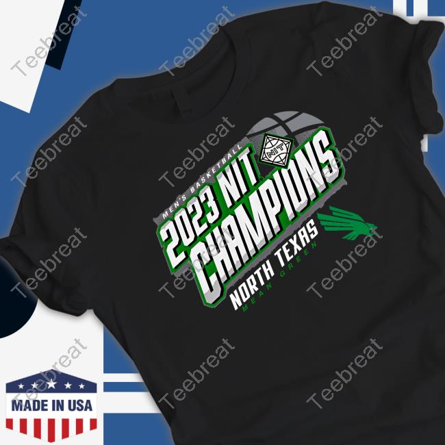 North Texas Mean Green 2023 NIT Champions T-Shirt