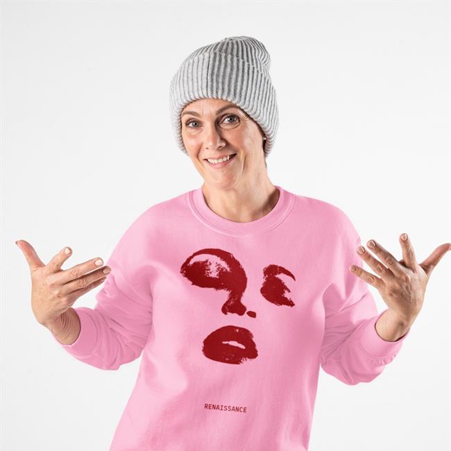 Renaissance Face Ringer Shirt White