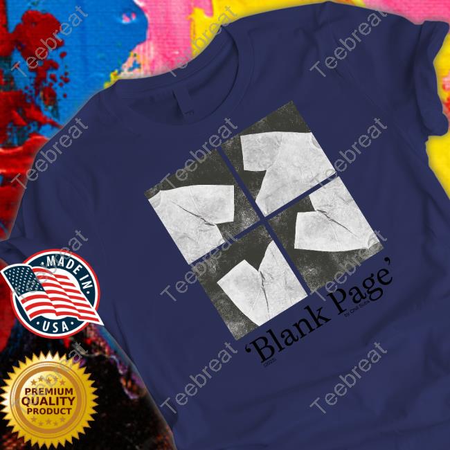 Blank Page By Chill Subs 2023 Hoodie