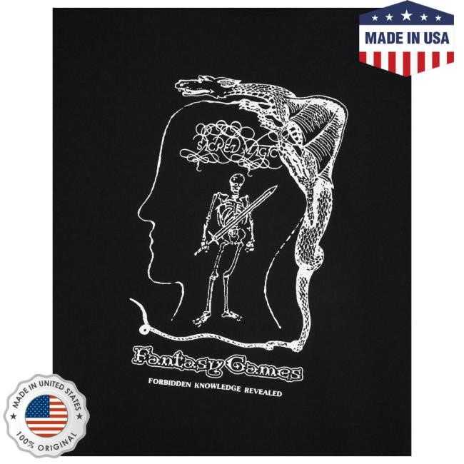 Brain Dead Fantasy Games Sacred Magic Tshirt - Black