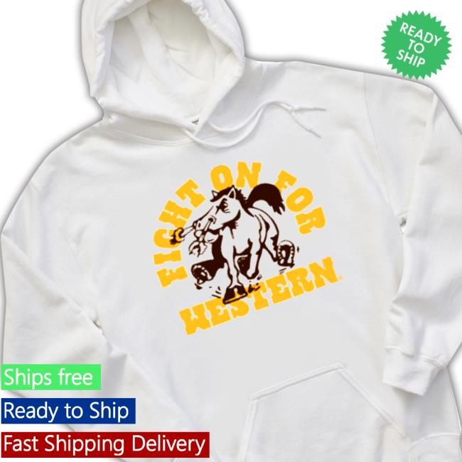 Official Western michigan broncos homefield fight on for western T-Shirt
