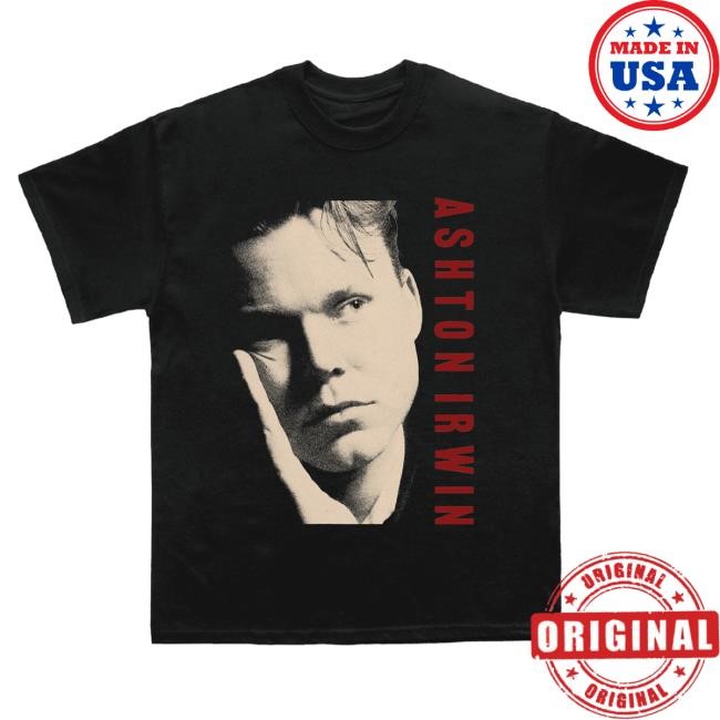 Ashton Irwin Official Merch Shop Blood On The Drums Tracklist Tee