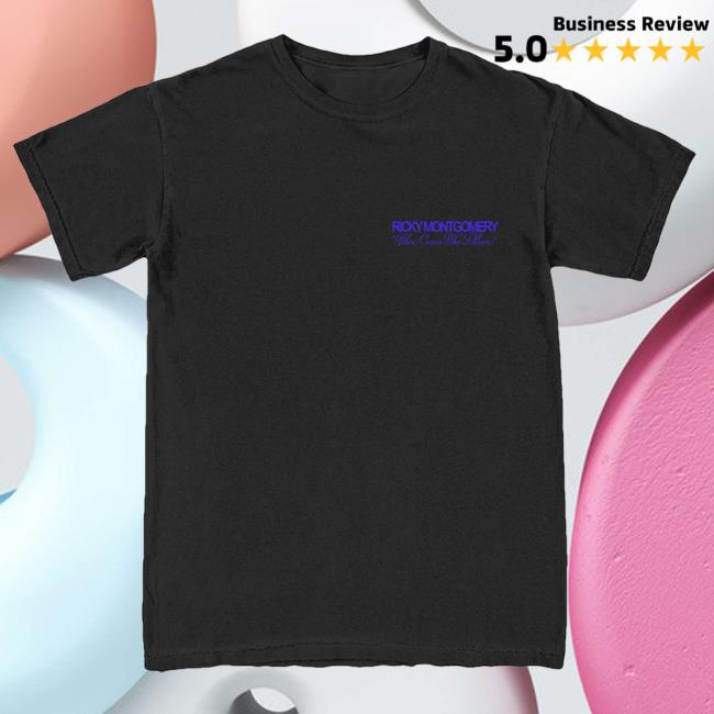 Official Ricky Montgomery Merch Store Here Comes The Moon T Shirt