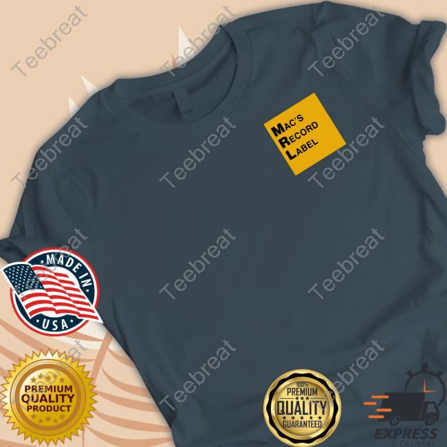Official Mac's Record Label Logo Tee