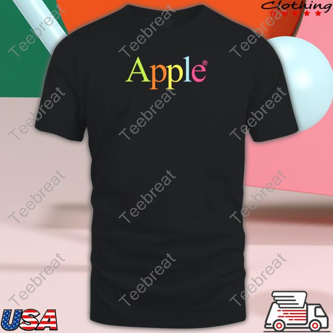 Apple Long Sleeve Tee Canoopsy