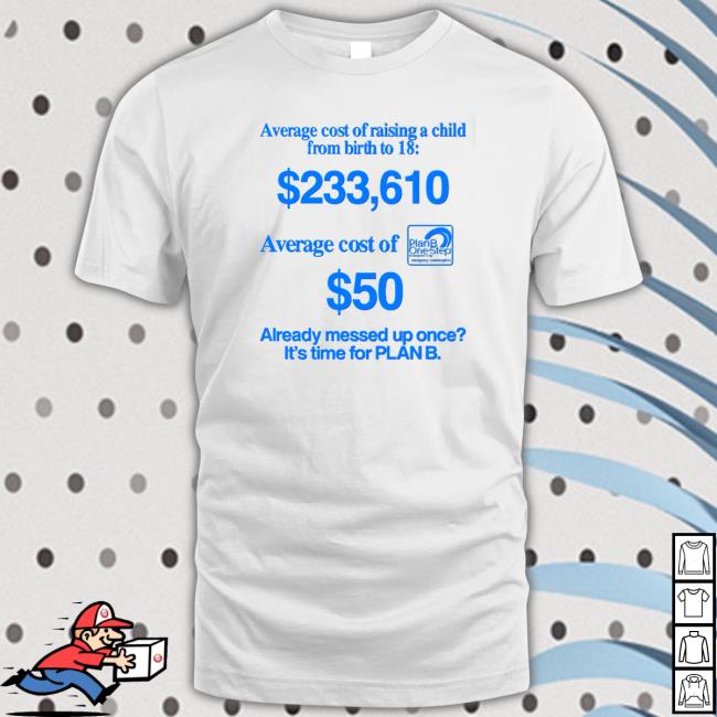 Official Average Cost Of Raising A Child From Birth To 18 Hooded Sweatshirt
