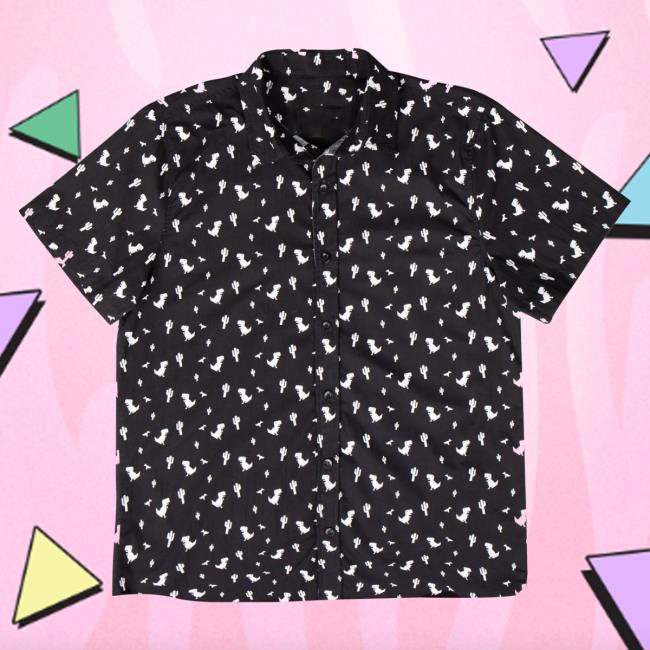 Google Merch Shop Apparel Chrome Dino Camp New Shirt