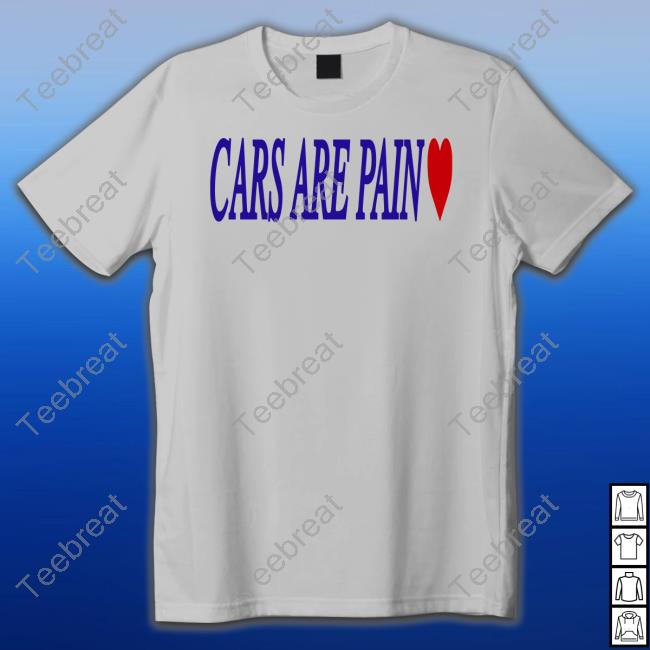 Official Cars Are Pain Hoodie