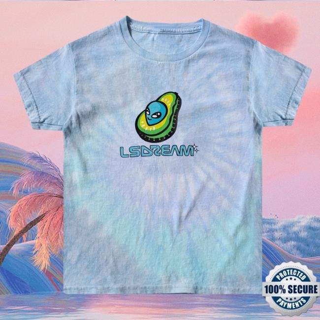 LSDREAM LSDREAM - Avocado Tie Dye New Tee