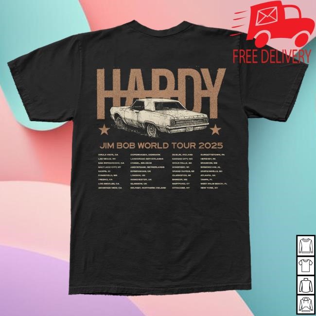 Hardy Photo Tour Shirts