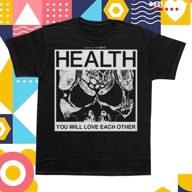 Health Official Merch Store Cum Metal Tee Health Band