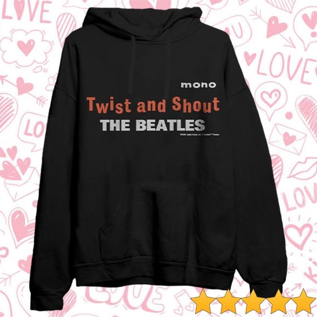 Layering Essential Twist And Shout Hoodie The Beatles Shop