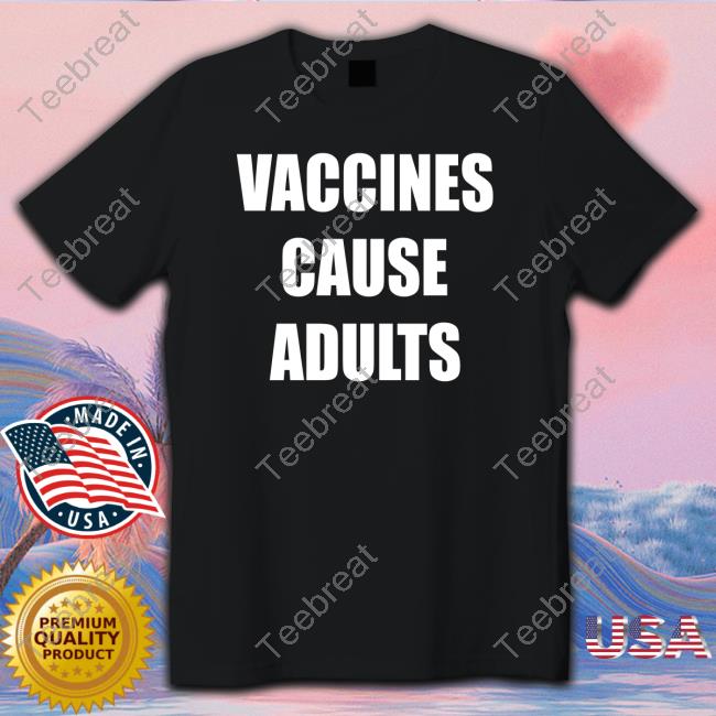 Justin Trudeau Vaccines Cause Adults Crewneck Sweatshirt