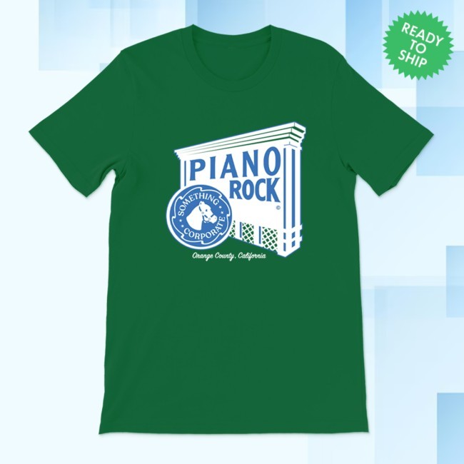 Andrew McMahon Something Corporate Piano Rock Tee