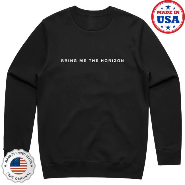 Official Bring Me The Horizon Store That's The Spirit 10th Anniversary Black Crew Neck Sweatshirt BMTH