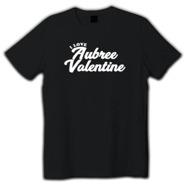 I Love Aubree Valentine Sweatshirt