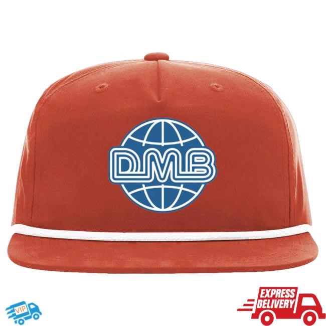 Official Dave Matthews Band Merch Store Red Nylon Rope Cap