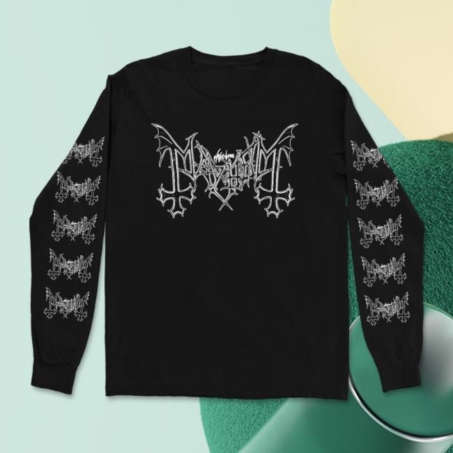 Official Mayhem Logo Long Sleeve T-Shirts