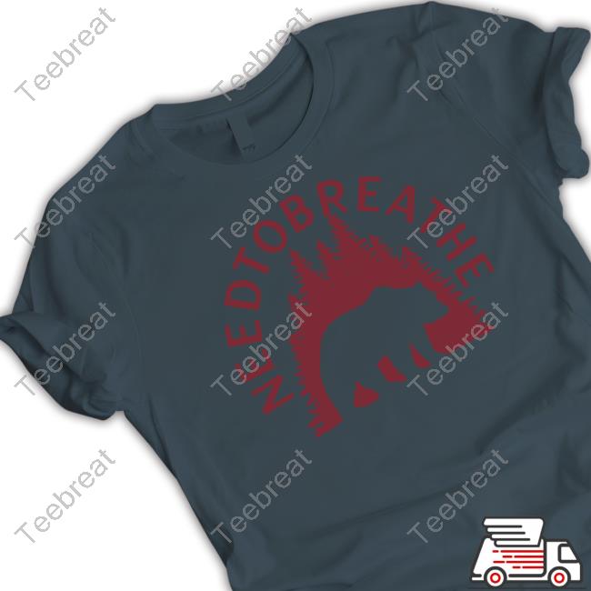 Official Needtobreathe Merch Bear In The Woods Tee