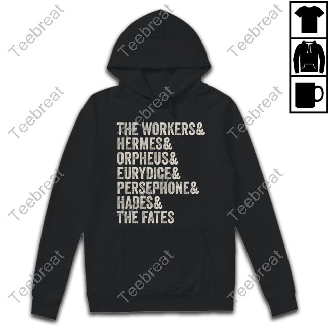 Hades Town Store Merch Hadestown Names T-Shirt
