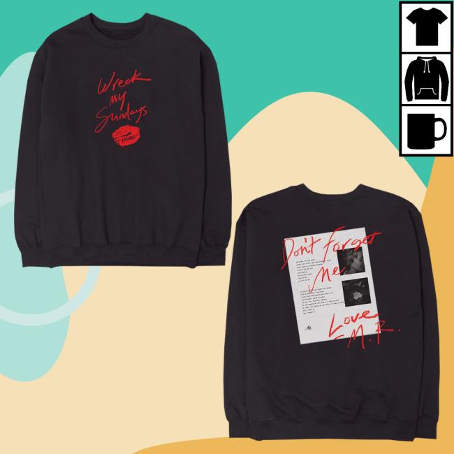 Official Maggir Rogers Merch Store Wreck My Sundays Tshirt Maggir Rogers Apparel Clothing Shop MaggirRogers
