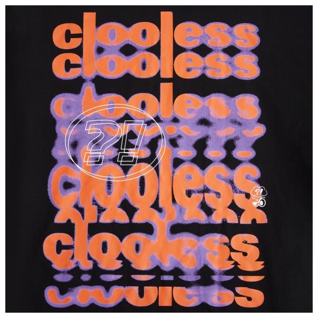 Official Clooless Merch Core Echo Tee - Black