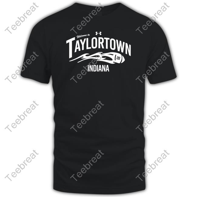 Official Indianapolis Colts Welcome To Taylortown Indiana Shirt