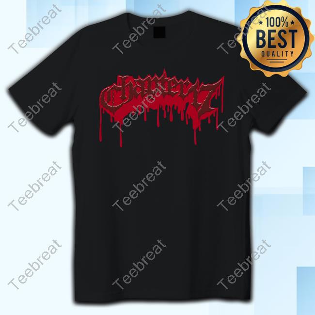 Official Chapter 17 - Blood Drip - Black Tee Shirt